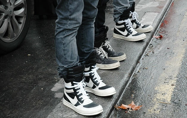 rick owens dunks