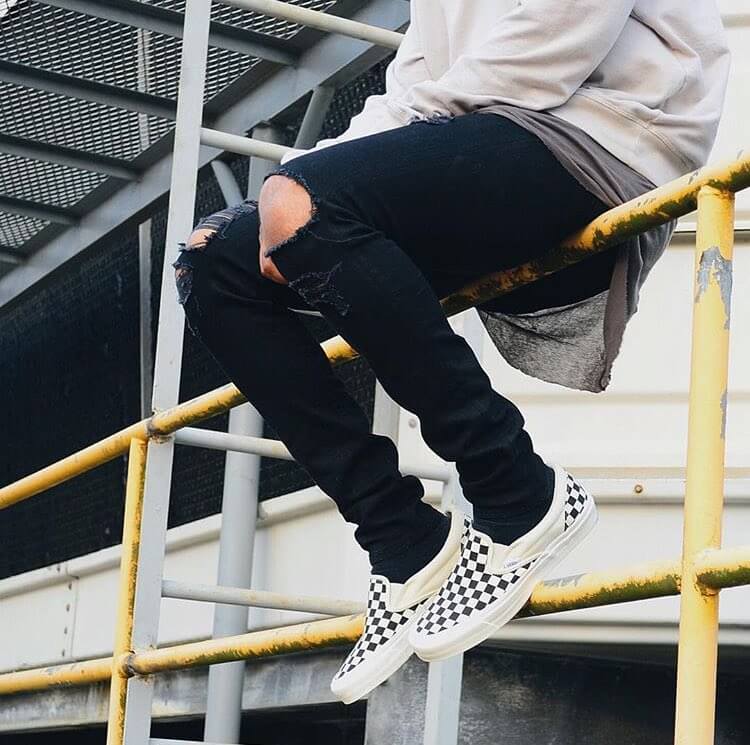Checkered Vans
