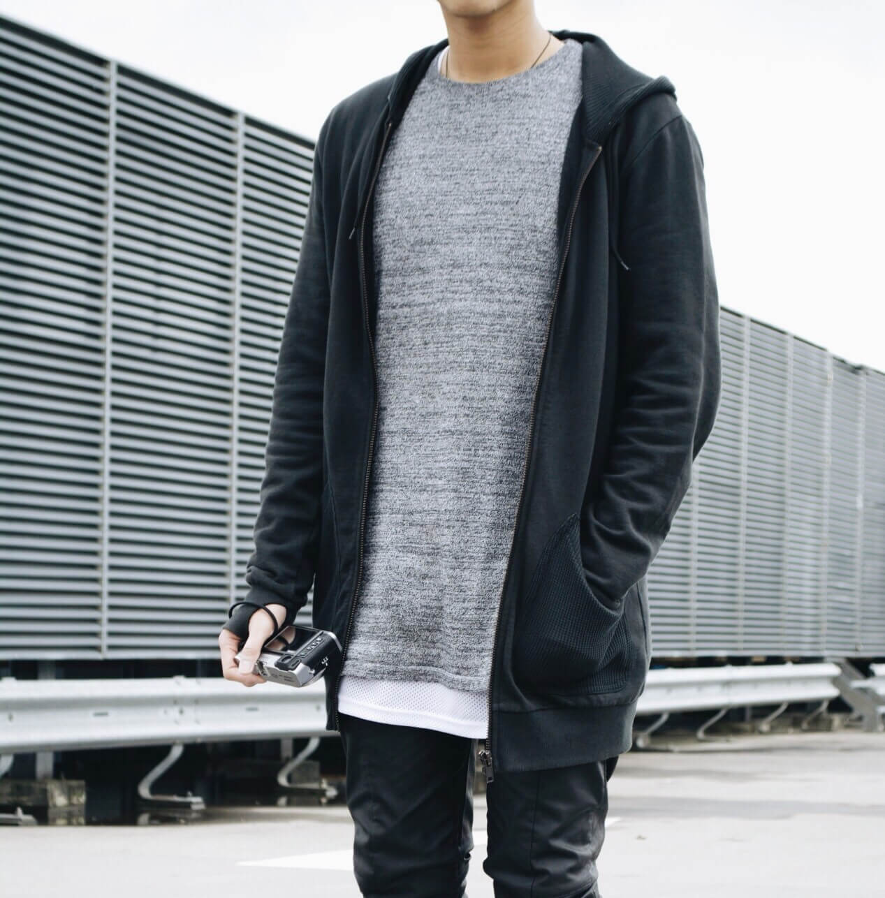 layering hoodie