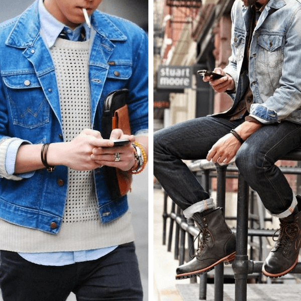 mens-layering-denim-jacket