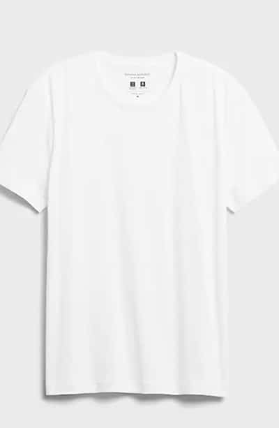 Banana Republic Tech Cotton Crew-Neck T-Shirt