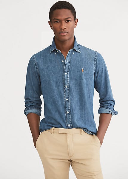 Polo Ralph Lauren Classic Fit Denim Shirt 