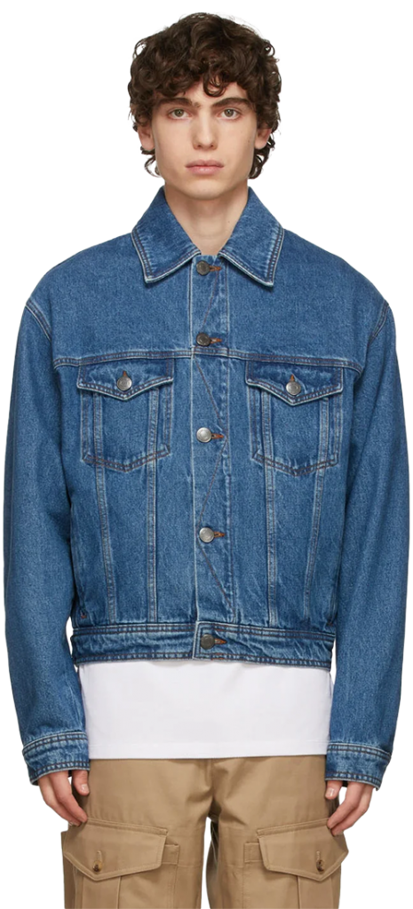ami paris denim jacket