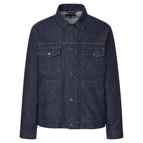 uniqlo indigo denim jacket