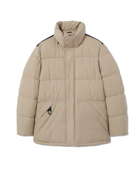Mango’s Hooded Water-repellent Coat