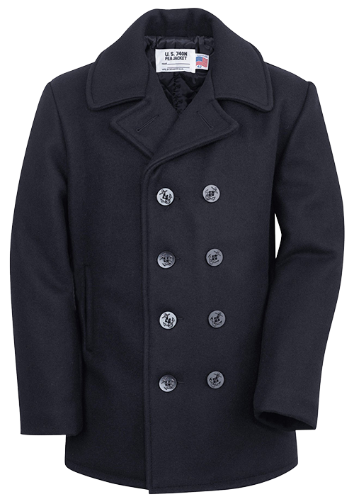 classic peacoat