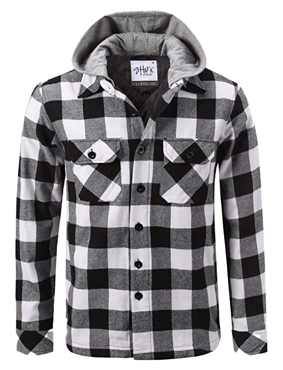 Shaka Wear Men's Plaid Shirt