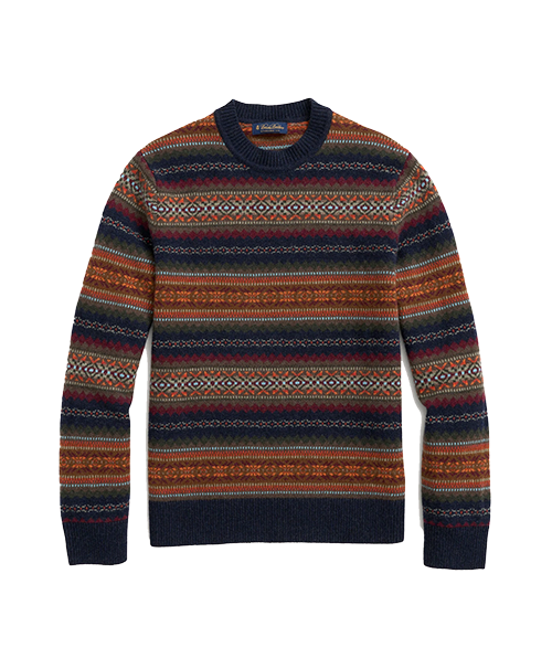Lambswool Fair Isle Sweater