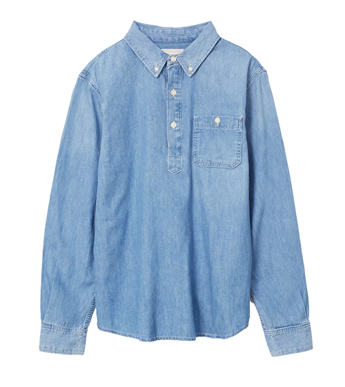 The Denim Popover Shirt