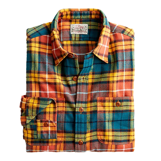 J.Crew Midweight Flannel Workshirt