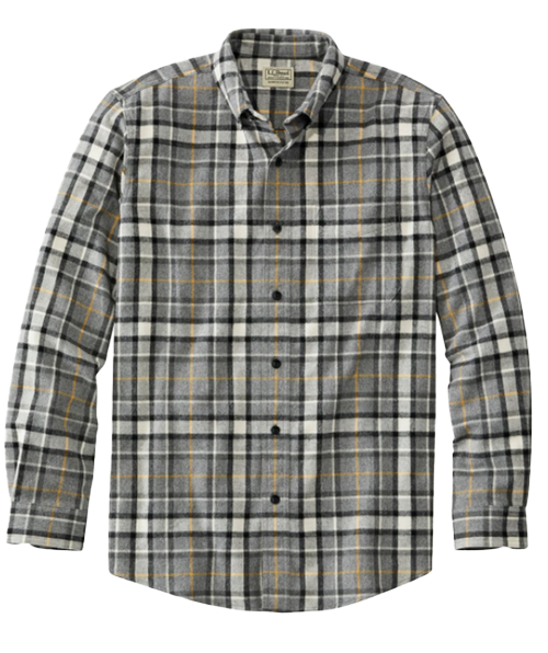 L.L.Bean Scotch Plaid Flannel