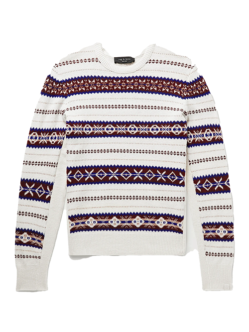 Wesley Fair Isle Wool Sweater