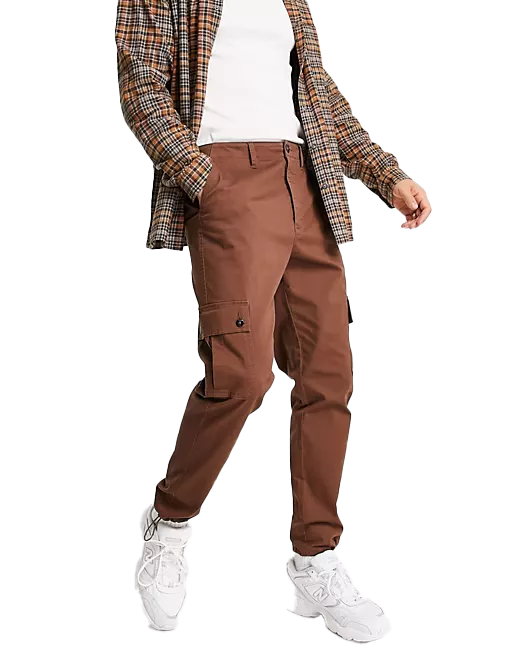 ASOS DESIGN Tapered Cargo Pants