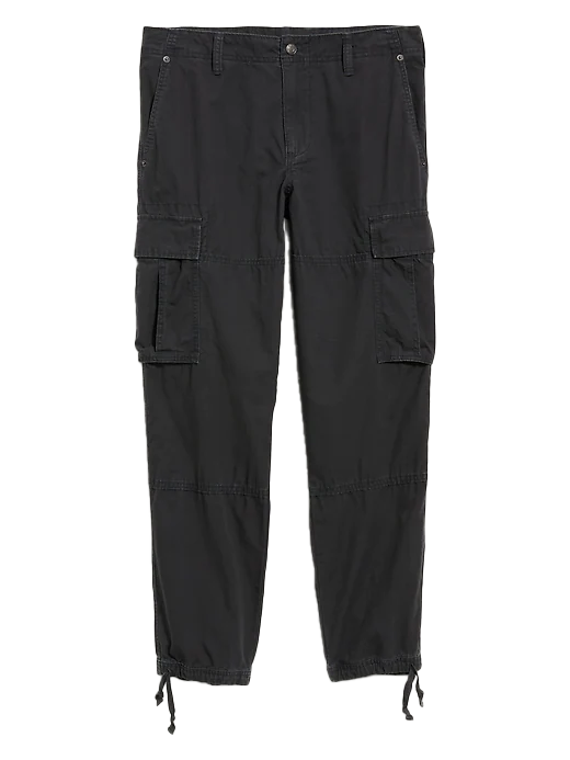Loose Taper Ripstop Non-Stretch Cargo Pants