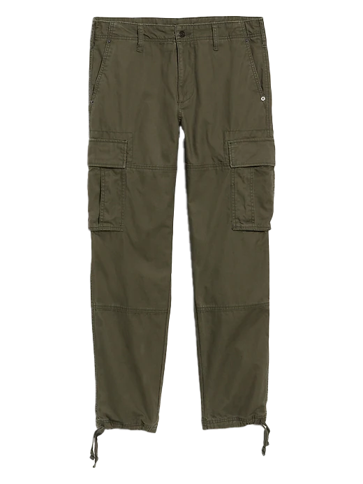 Loose Taper Non-Stretch Cargo Pants